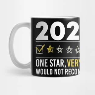 Would Not Recommend 2020 One Star Review Mug